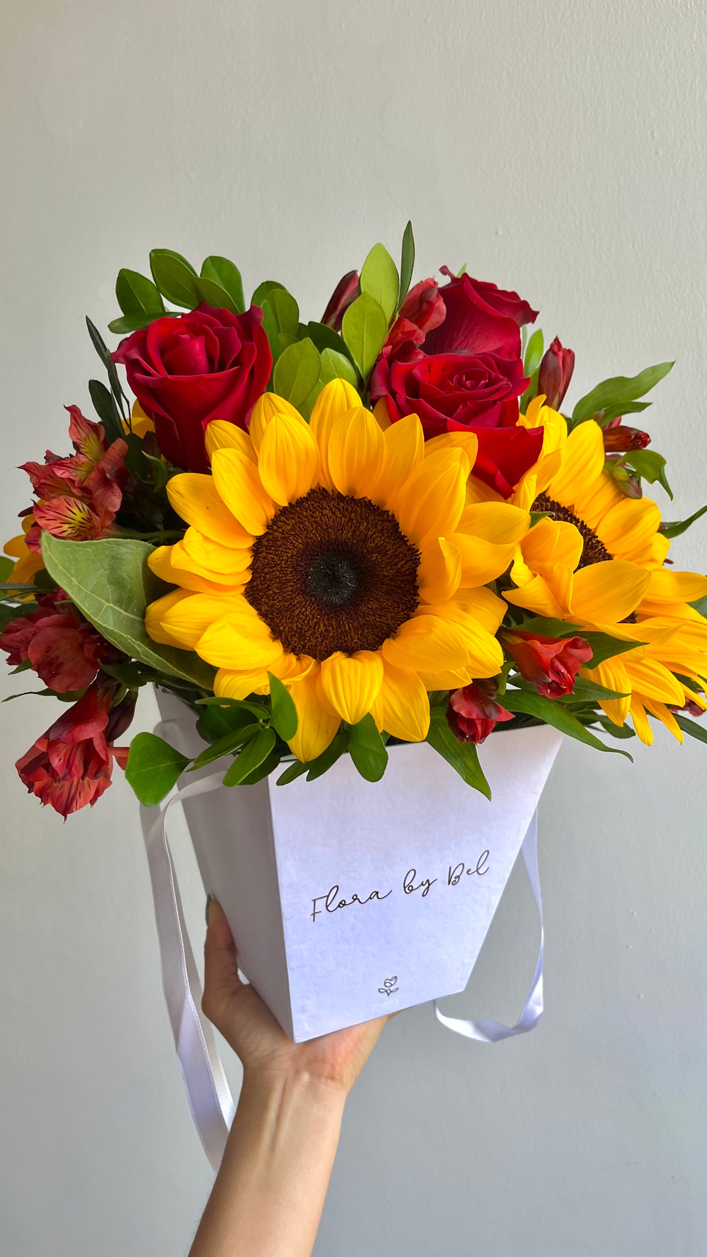 Colores rojos y girasoles del amor 🌻🌹