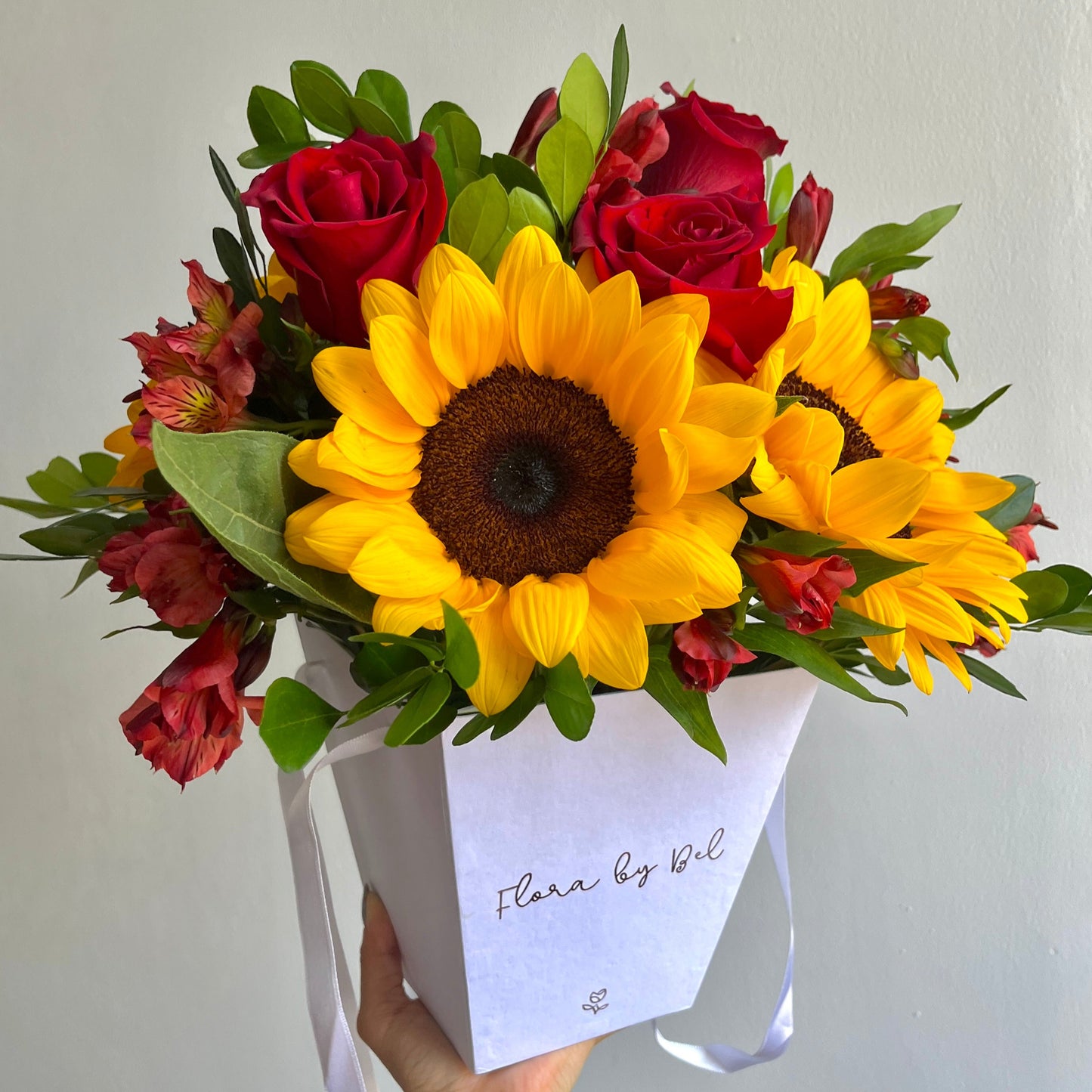 Colores rojos y girasoles del amor 🌻🌹